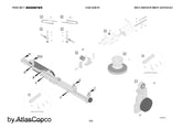 Atlas Copco Epiroc SUPPORT HALF 3128313618/3128 3136 18